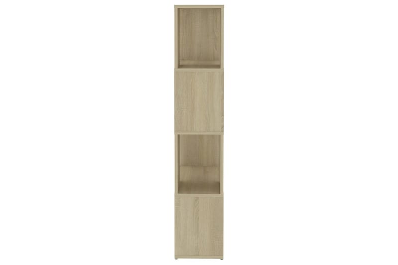 Bokhylle/romdeler sonoma eik 60x24x124,5 cm sponplate - Brun - Oppbevaring - Hyller - Bokhylle