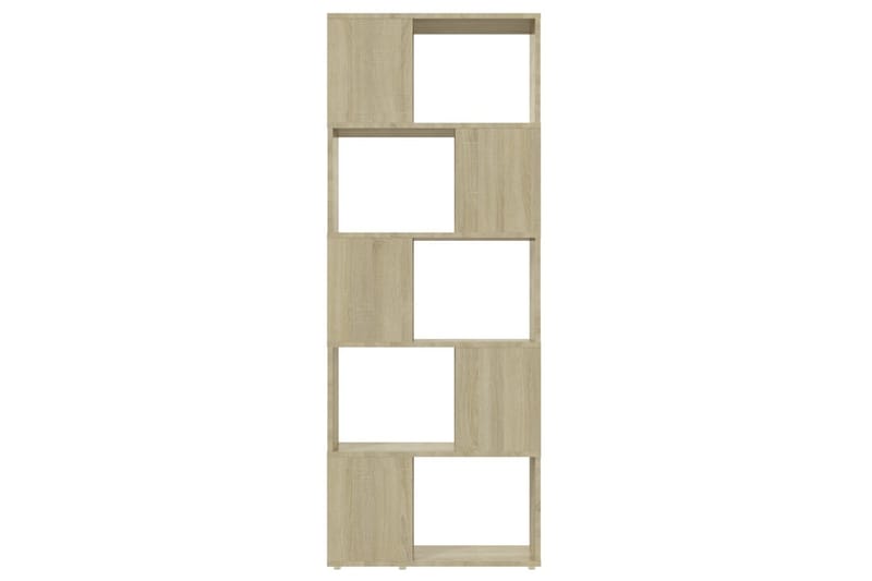 Bokhylle/romdeler sonoma eik 60x24x155 cm - Brun - Oppbevaring - Hyller - Bokhylle