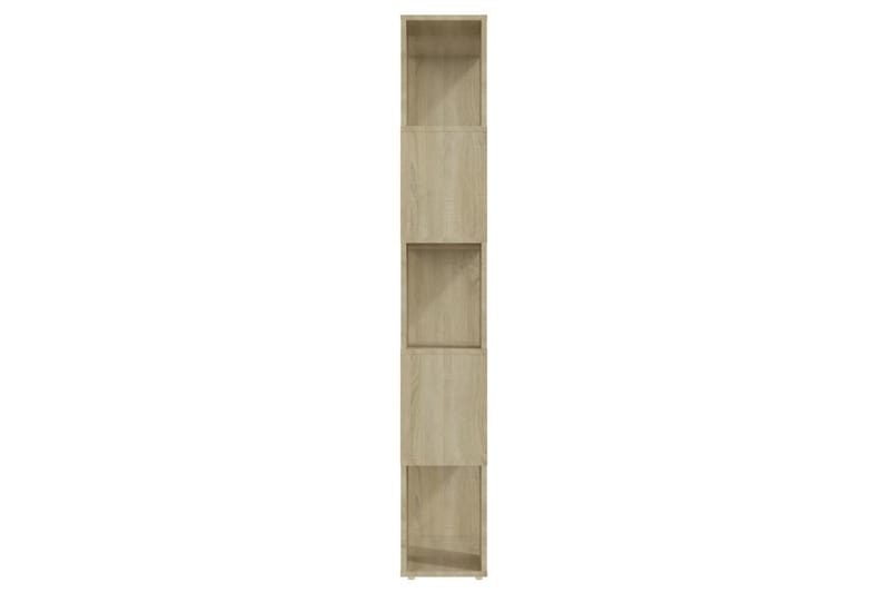 Bokhylle/romdeler sonoma eik 60x24x155 cm - Brun - Oppbevaring - Hyller - Bokhylle