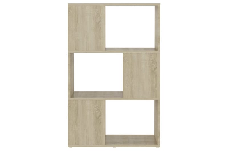 Bokhylle/romdeler sonoma eik 60x24x94 cm sponplate - Brun - Oppbevaring - Hyller - Bokhylle