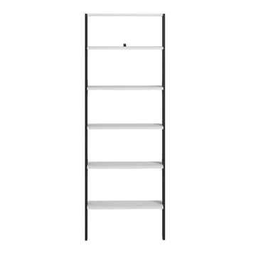 Branik Bokhylle 61x180x25 cm - Antrasitt/Hvit - Oppbevaring - Hyller - Bokhylle