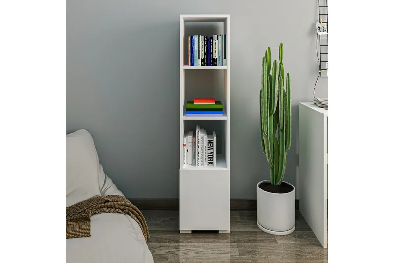 Brenn Bokhylle 31 cm - Hvit - Oppbevaring - Hyller - Bokhylle