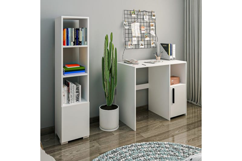 Brenn Bokhylle 31 cm - Hvit - Oppbevaring - Hyller - Bokhylle