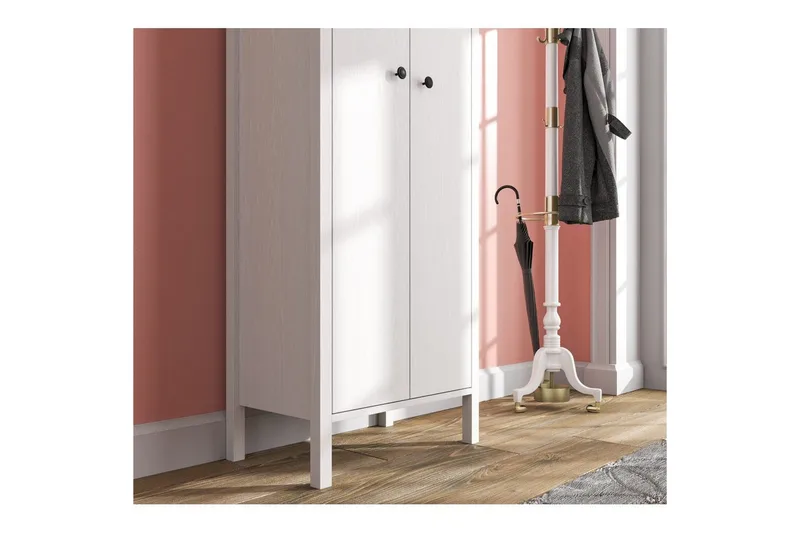 Calyra Hyllesystem 63x190 cm - Natur/Hvit - Oppbevaring - Hyller - Hyllesystem