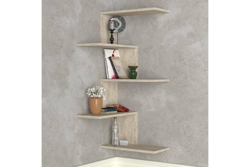 Canitor Vegghylle 51,5 cm - Beige - Oppbevaring - Hyller - Vegghylle