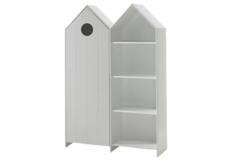 Casami Bokhylle 57,6 cm i Malt Tre, Lysegrå