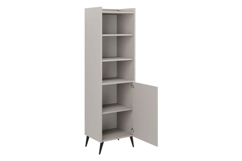 Chiku Bokhylle 52 cm - Beige - Oppbevaring - Hyller - Bokhylle