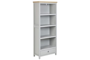 Clio Bokhylle med 4 Hyller 72 cm i Malt Tre - Lysegrå - Oppbevaring - Hyller - Bokhylle