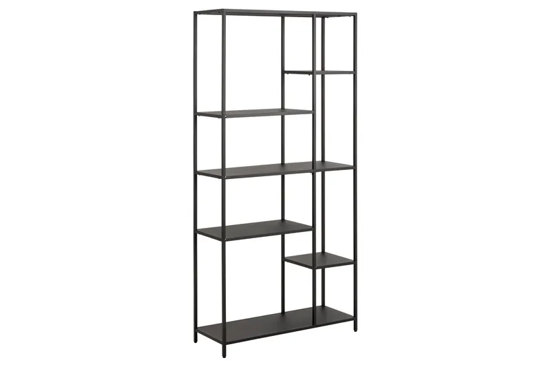 Crabtree Bokhylle 79,5 cm i Metall, Sort