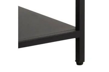 Crabtree Bokhylle 79,5 cm i Metall - Sort - Oppbevaring - Hyller - Bokhylle