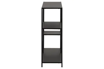 Crabtree Bokhylle 79,5 cm i Metall - Svart - Oppbevaring - Hyller - Bokhylle