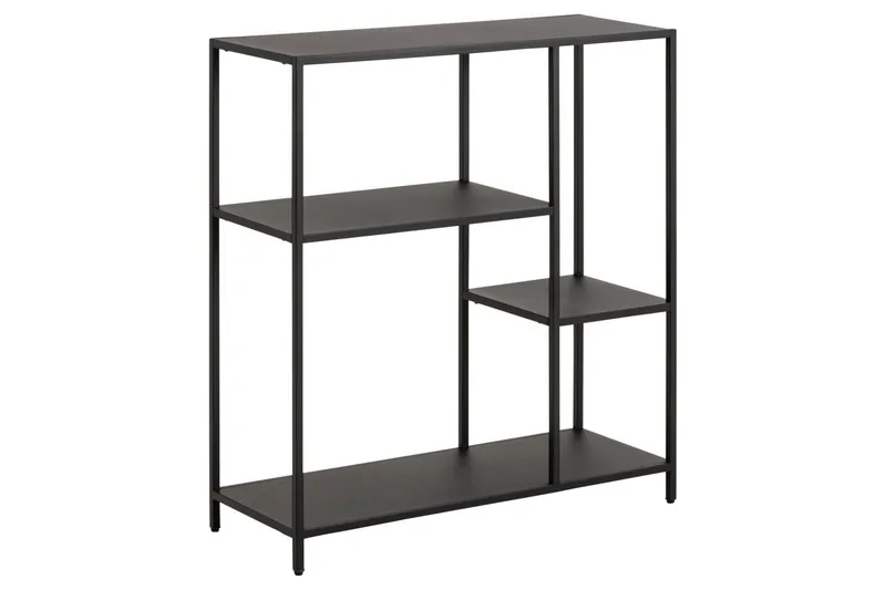 Crabtree Bokhylle 79,5 cm i Metall, Svart