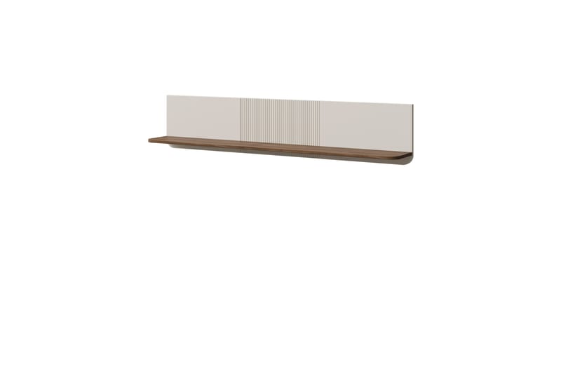 Cucina Vegghylle 150x22 cm - Beige/Brun - Oppbevaring - Hyller - Vegghylle