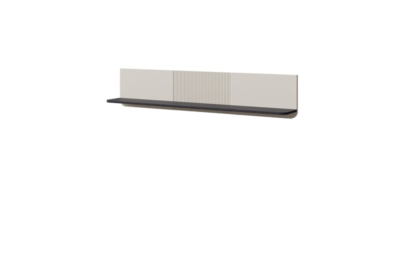 Cucina Vegghylle 150x22 cm, Beige/Grå