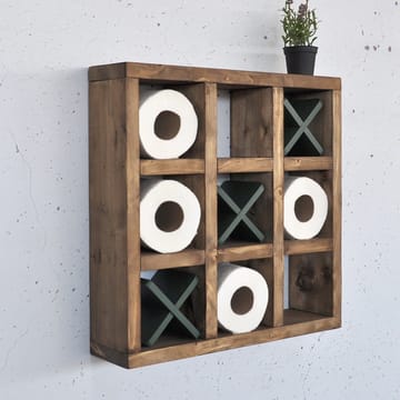 Dekorativ vegghylle i tre Hanah Home Raflin (42,5 x 42,5 x 11 cm) Tre / Grønn - Oppbevaring - Hyller - Vegghylle