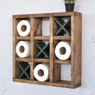 Dekorativ vegghylle i tre Hanah Home Raflin (42,5 x 42,5 x 11 cm) Tre / Grønn - Oppbevaring - Hyller - Vegghylle