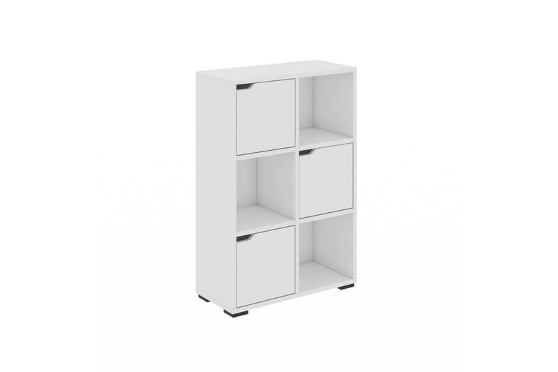 Drayla Bokhylle 60 cm - Hvit - Oppbevaring - Hyller - Bokhylle
