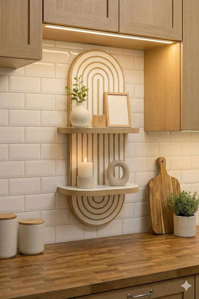 Drelor vegghylle 20x70 cm - Hvit - Oppbevaring - Hyller - Vegghylle