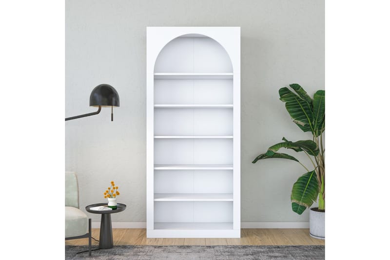 Eimar Bokhylle 80 cm - Hvit - Oppbevaring - Hyller - Bokhylle