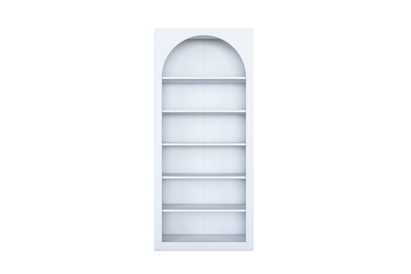 Eimar Bokhylle 80 cm - Hvit - Oppbevaring - Hyller - Bokhylle