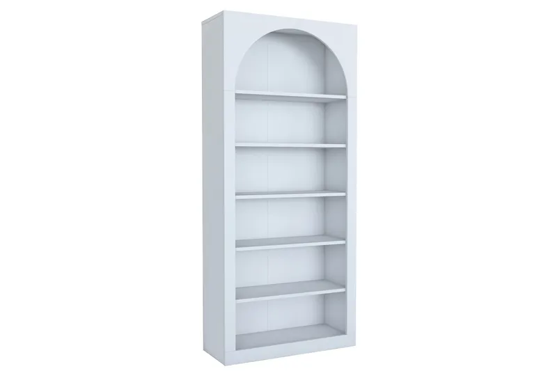 Eimar Bokhylle 80 cm - Hvit - Oppbevaring - Hyller - Bokhylle