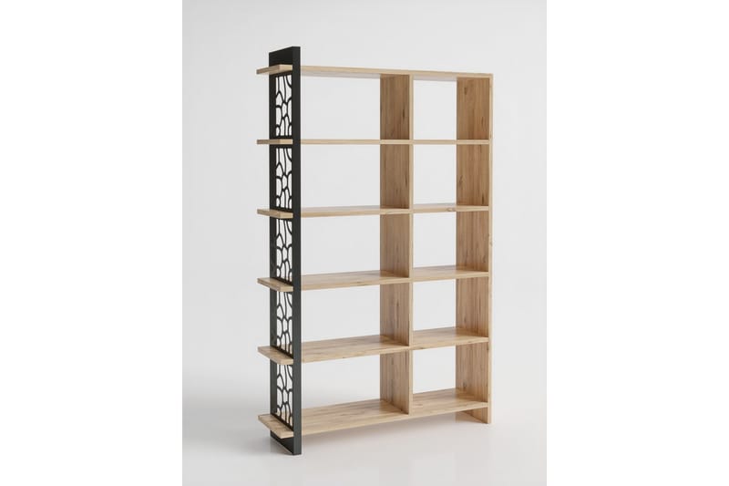 Elspet Bokhylle 120 cm - Brun - Oppbevaring - Hyller - Bokhylle