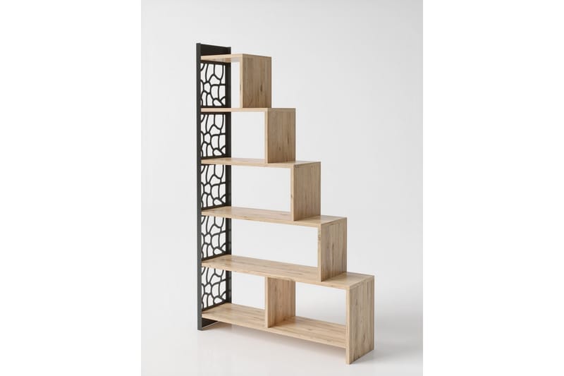 Elspet Bokhylle 120 cm - Brun - Oppbevaring - Hyller - Bokhylle
