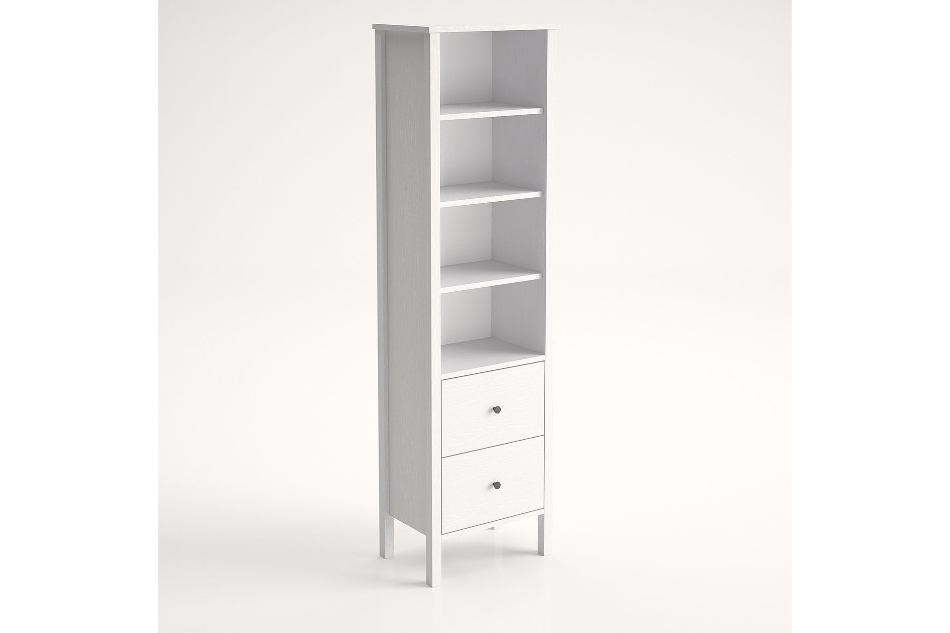 Elspet Bokhylle 80 cm - Brun/Hvit - Oppbevaring - Hyller - Bokhylle