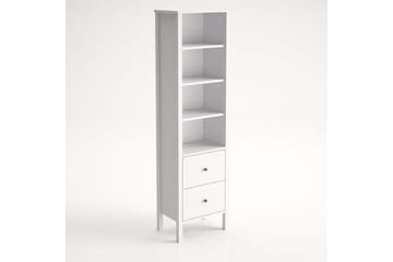 Elspet Bokhylle 80 cm - Brun/Hvit - Oppbevaring - Hyller - Bokhylle