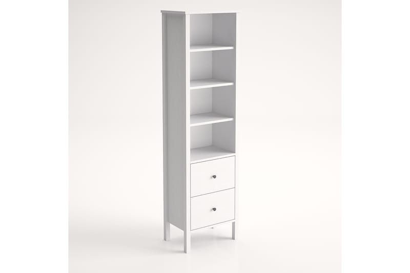 Elspet Bokhylle 80 cm - Brun/Hvit - Oppbevaring - Hyller - Bokhylle
