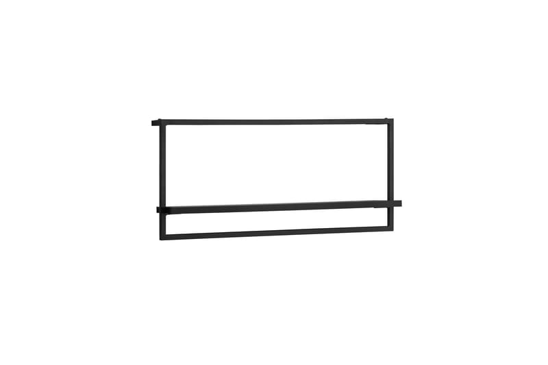 Euri Vegghylle 71,1 cm - Svart - Oppbevaring - Hyller - Vegghylle