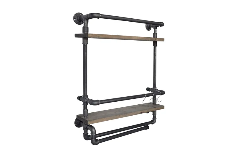 Evila Vegghylle Rør/Tre, undefined