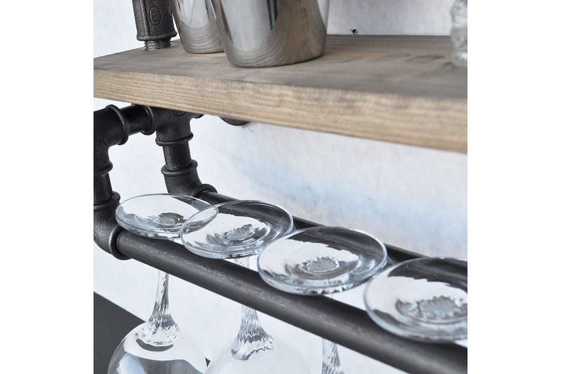 Evila Vegghylle Rør/Tre - Oppbevaring - Hyller - Vegghylle