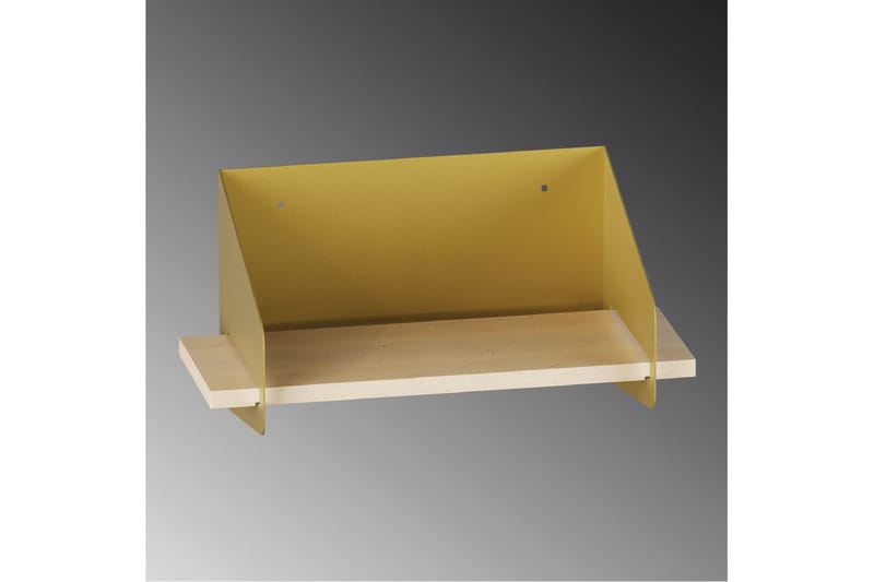 Faeryn Vegghylle 40 cm - Gull - Oppbevaring - Hyller - Vegghylle