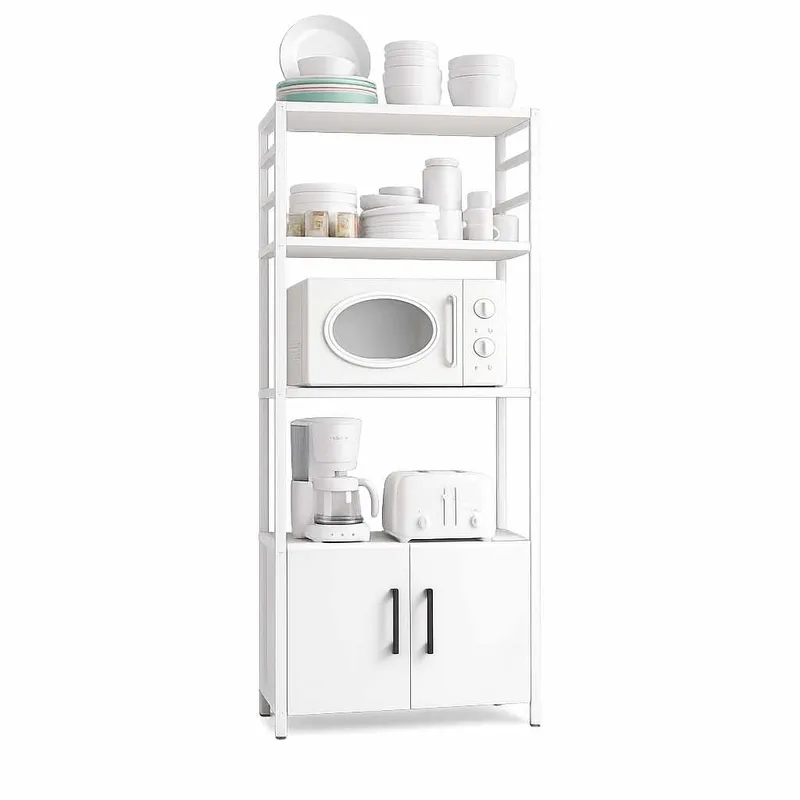 Flerbrukshylle Hanah Home Modu (56 x 138 x 30 cm) Hvit, Hvit