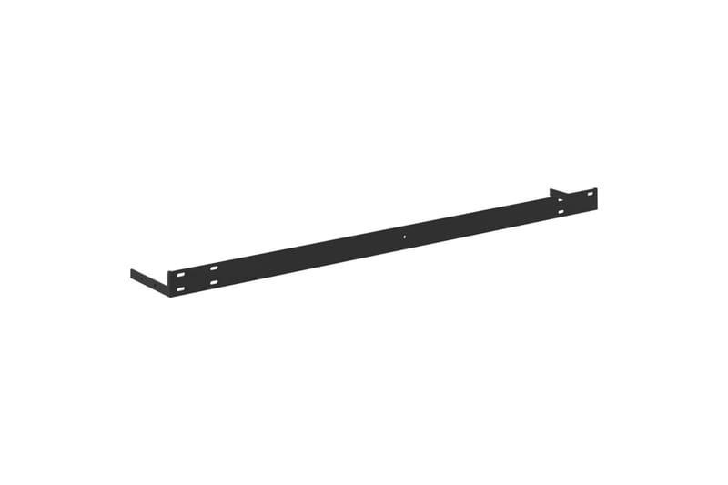 Flytende vegghylle betonggrå 100x23,5x3,8 cm MDF - Grå - Oppbevaring - Hyller - Vegghylle