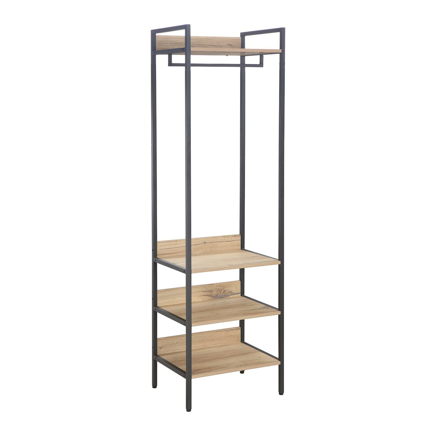 Gangkonsoll HOME4YOU Hannes 52x40x180 cm rustikk melamin - rustikk melamin