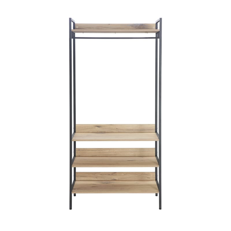 Gangkonsoll HOME4YOU Hannes 84x40x180 cm rustikk melamin - rustikk melamin - Oppbevaring - Hyller - Hylleplan & hyllekonsoll