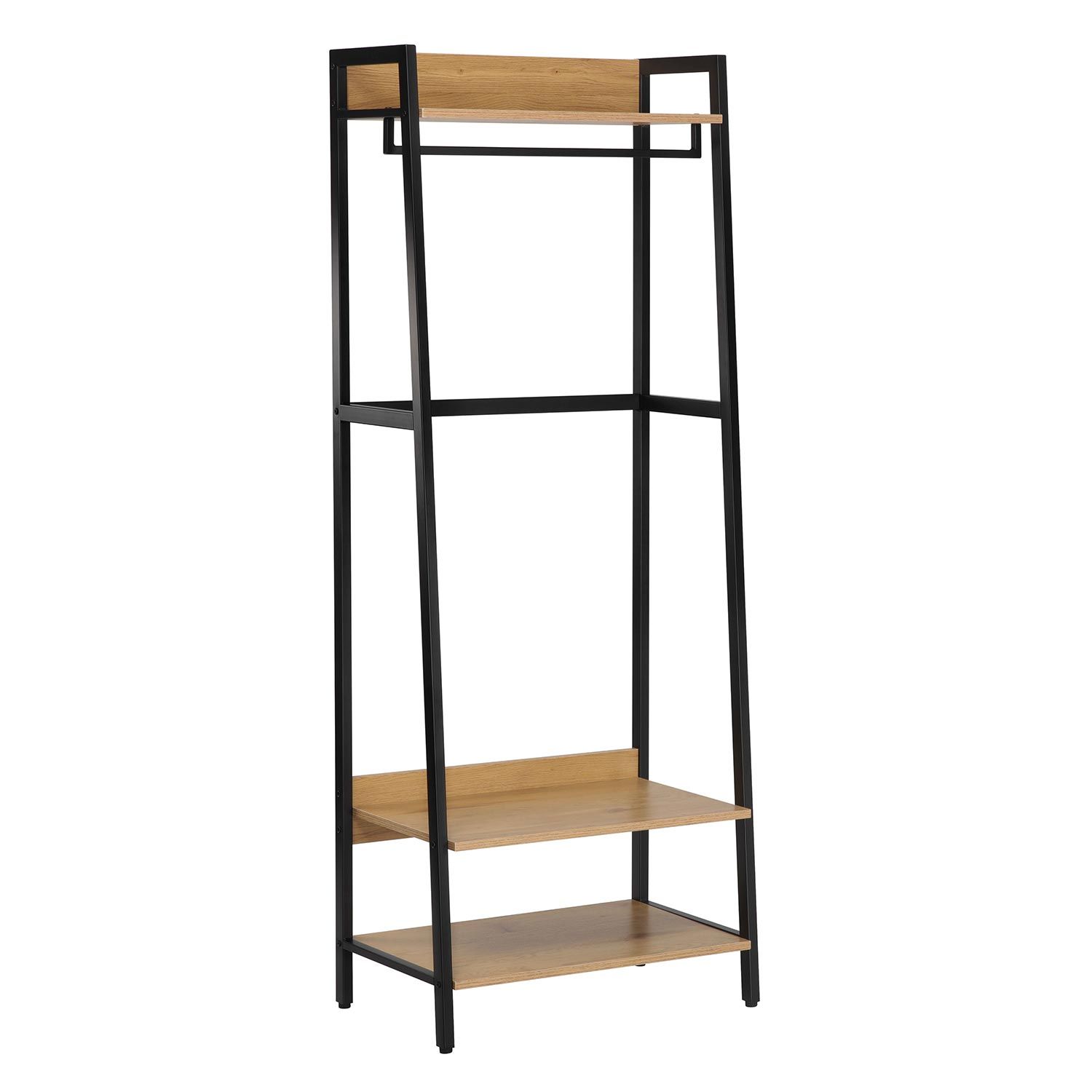 Gangkonsoll HOME4YOU Lavinia 64x40x169 cm Ask/Svart - ask/svart