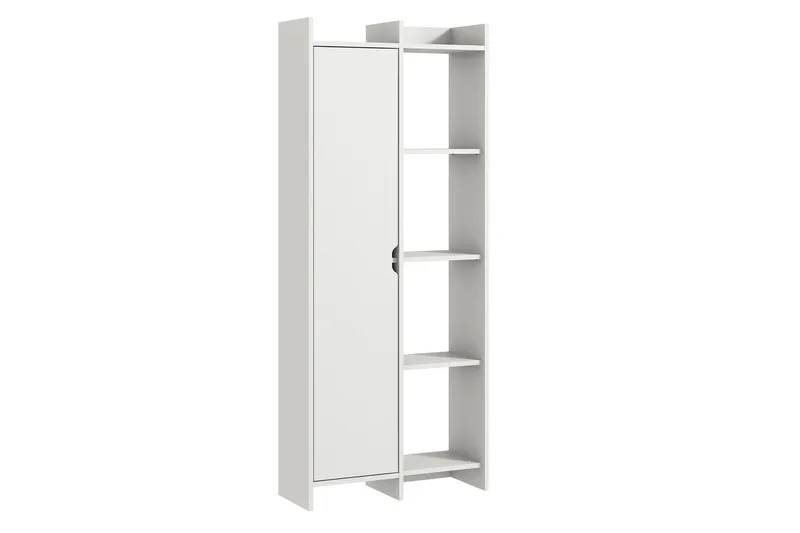 Gerard Bokhylle 70 cm, Hvit