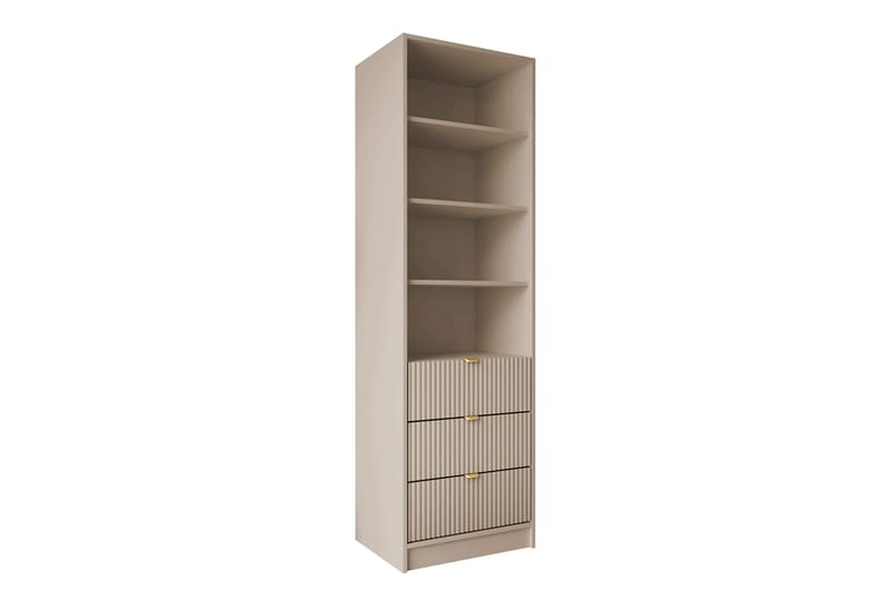Gudelia Bokhylle 60x40 cm - Beige - Oppbevaring - Hyller - Bokhylle