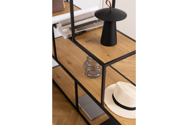 Hartsoe Bokhylle 135 cm - Natur - Oppbevaring - Hyller - Bokhylle