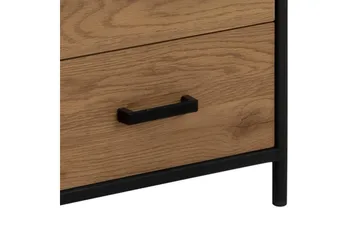 Hartsoe Bokhylle 42 cm i Eik - Brun - Oppbevaring - Hyller - Bokhylle
