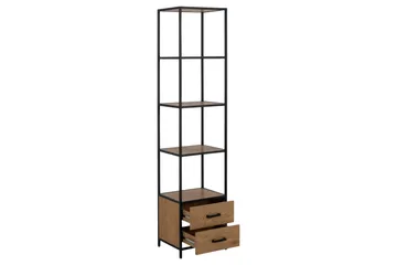 Hartsoe Bokhylle 42 cm i Eik - Brun - Oppbevaring - Hyller - Bokhylle