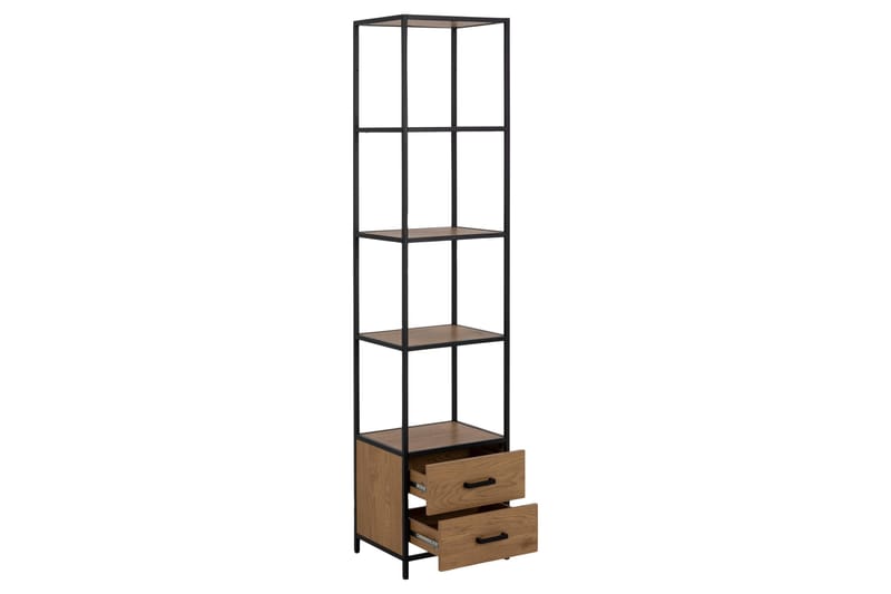 Hartsoe Bokhylle 42 cm i Eik - Brun - Oppbevaring - Hyller - Bokhylle