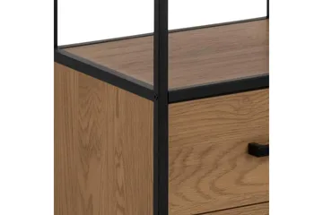 Hartsoe Bokhylle 42 cm i Eik - Brun - Oppbevaring - Hyller - Bokhylle
