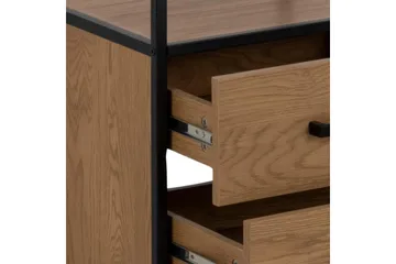 Hartsoe Bokhylle 42 cm i Eik - Brun - Oppbevaring - Hyller - Bokhylle