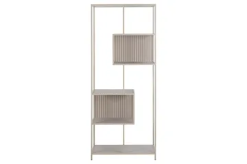 Hartsoe Bokhylle 77 cm - Grå - Oppbevaring - Hyller - Bokhylle