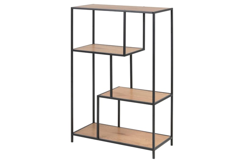 Hartsoe Bokhylle 77 cm i Eik, Brun