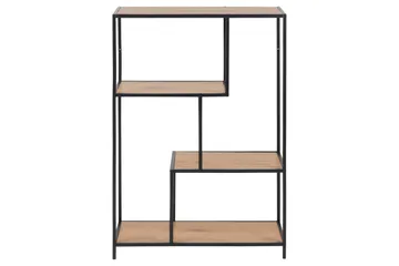 Hartsoe Bokhylle 77 cm i Eik - Brun - Oppbevaring - Hyller - Bokhylle